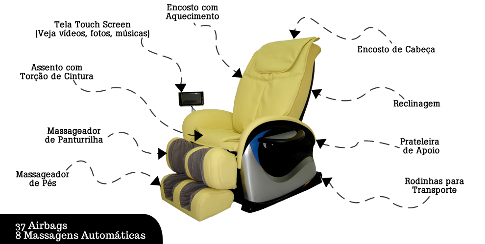 Cadeiras do Papai Diamond Chair Onix Touch